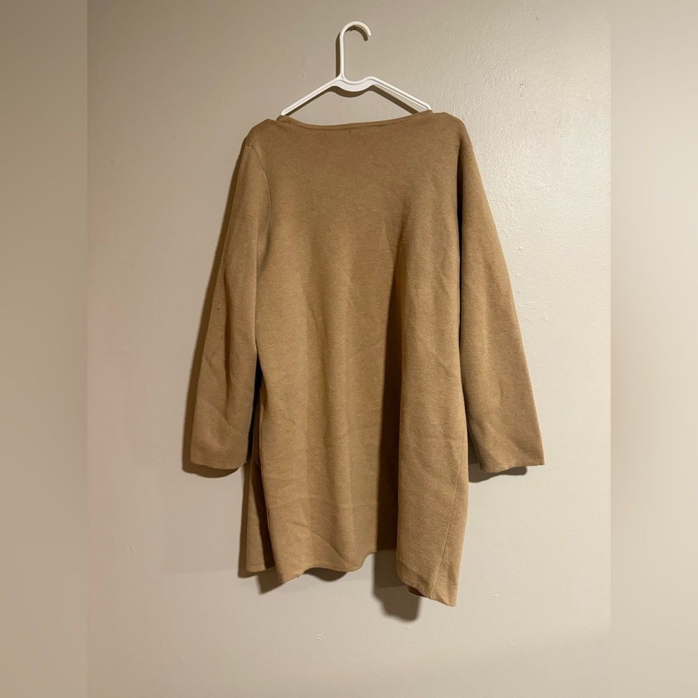 J. Crew Juliette Collarless Sweater Blazer Size Medium - Picture 6 of 8